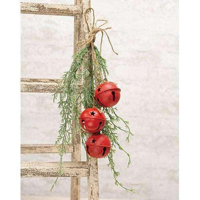 Ice Glazed Cedar Hanging Bush, 15