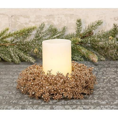 Glitter Gypso Candle Ring, 3