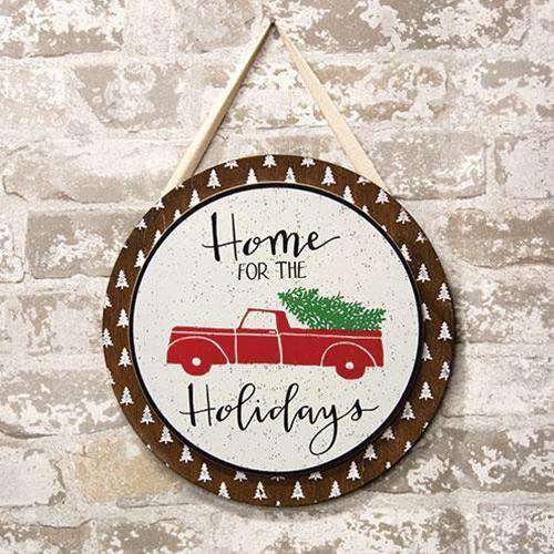 Home For the Holidays Wall Art - The Fox Decor