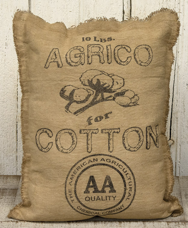 Agrico Cotton Pillow, 11x14