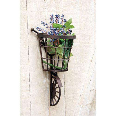 *Bicycle Wall Hanging with Basket