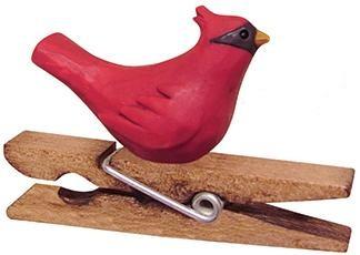 Cardinal Clip Ornament
