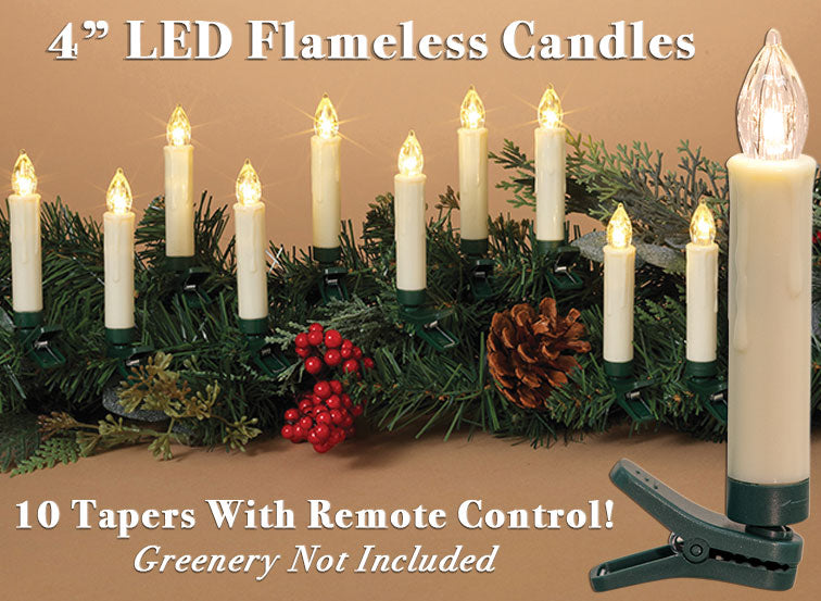 10 Remote Control Clip Candles