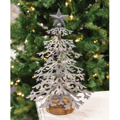 Small Galvanized Metal Tree