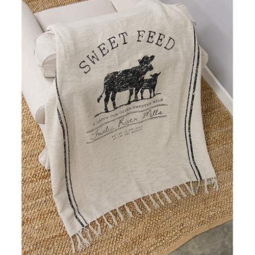 Sweet Feed Farmhouse Throw - The Fox Decor