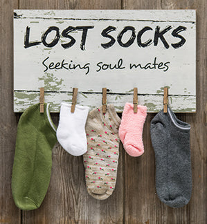 Lost Socks Clip Sign
