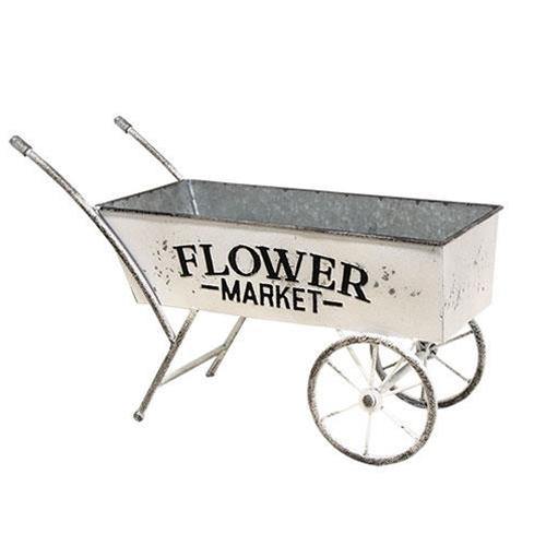 Vintage Flower Market Cart - The Fox Decor