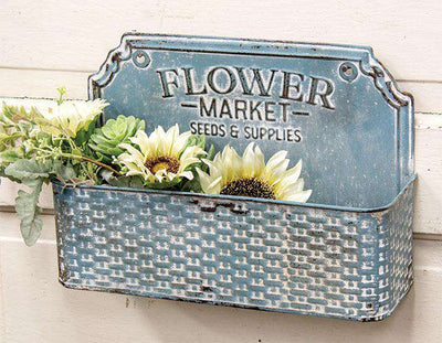 Flower Market Metal Basket