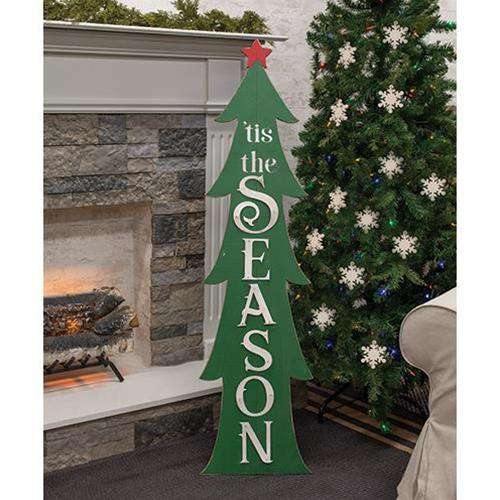Tis The Season Tree Sign - The Fox Decor