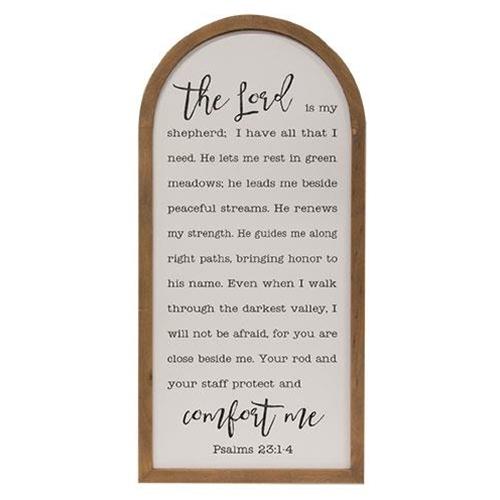 Psalm 23 Arch Sign