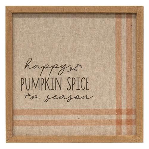 Happy Pumpkin Spice Season Feed Sack Frame