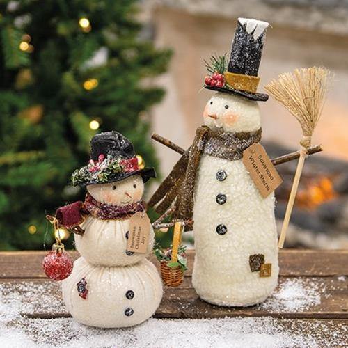 Christmas Joy Snowman - The Fox Decor