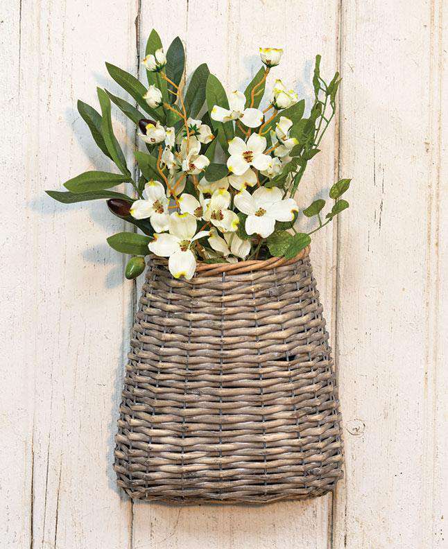 Grey Wash Basket, 9" - The Fox Decor