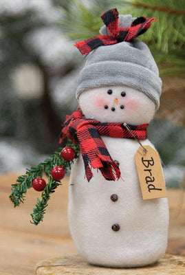 Brad Snowman Ornament