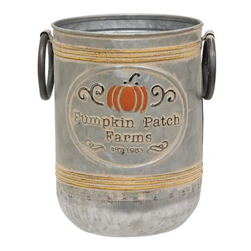 2/Set, Pumpkin Patch Farms Galvanized Buckets