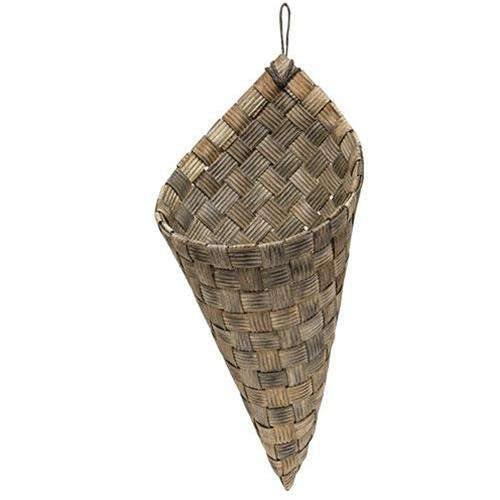 Hanging Cornucopia Basket, Large