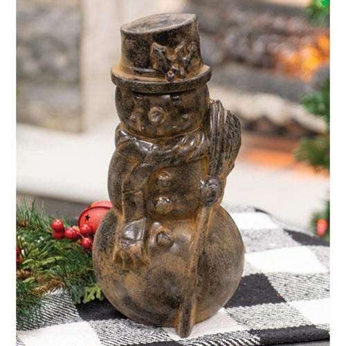 Beeswax Dipped Standing Snowman - The Fox Decor