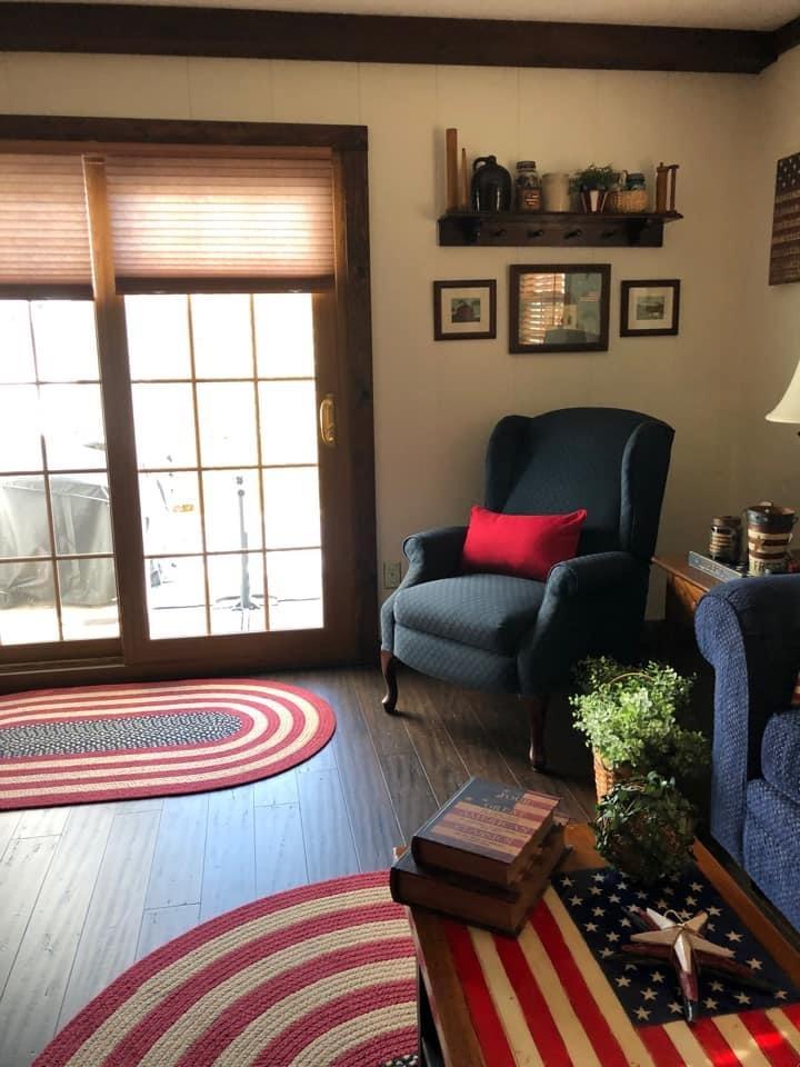 Colonial Rustic American Flag Braided Rugs