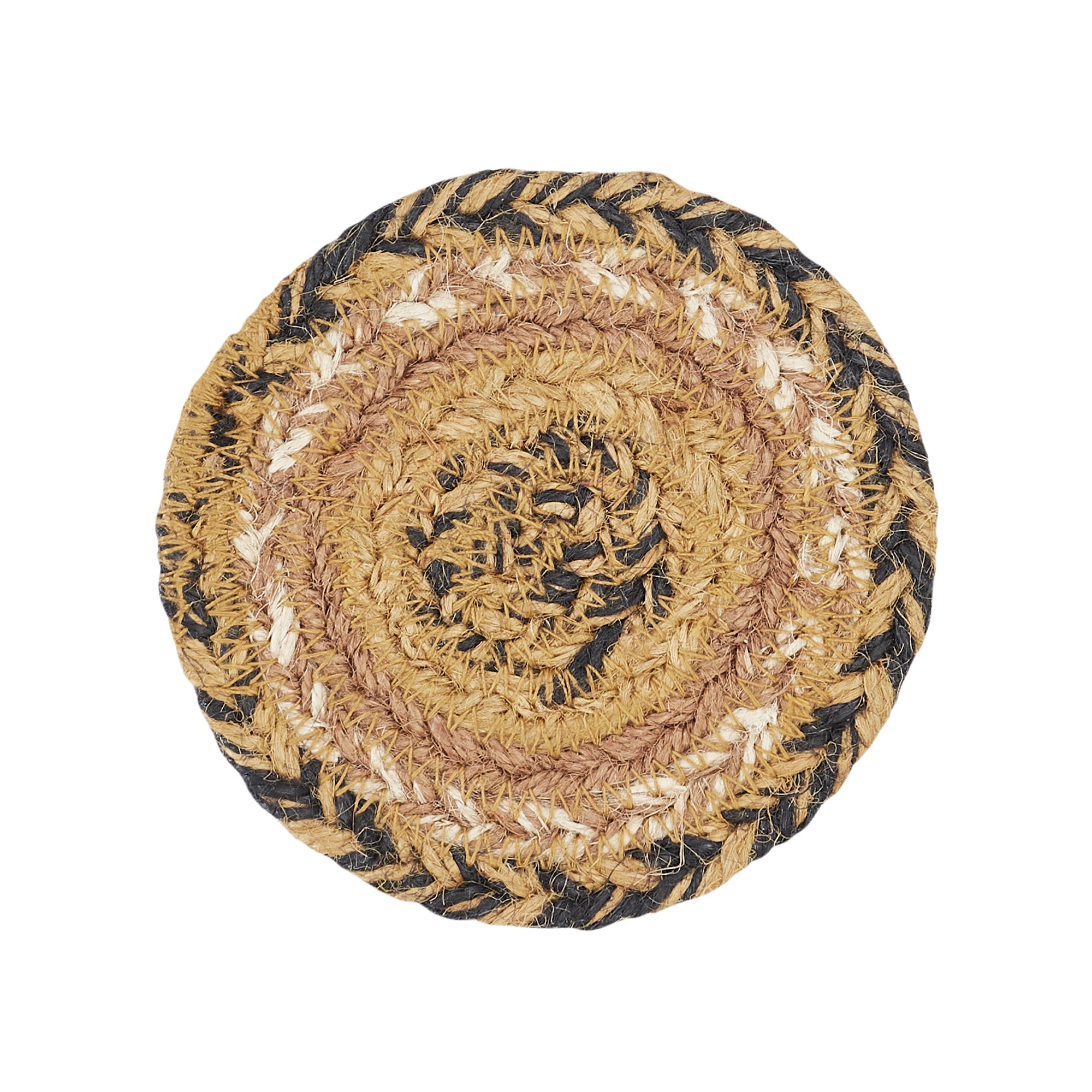 Kettle Grove Jute Coaster Set of 6 VHC Brands