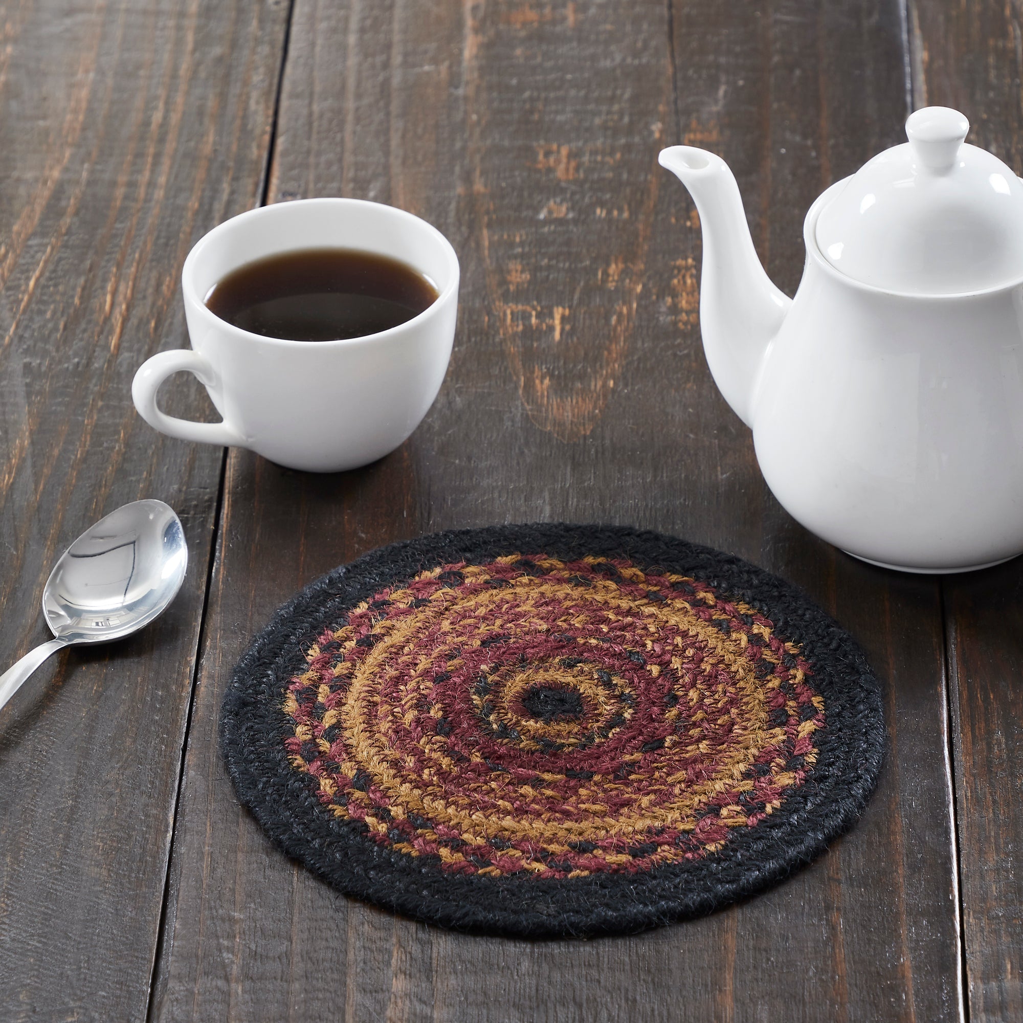 Heritage Farms Jute Trivet 8" VHC Brands