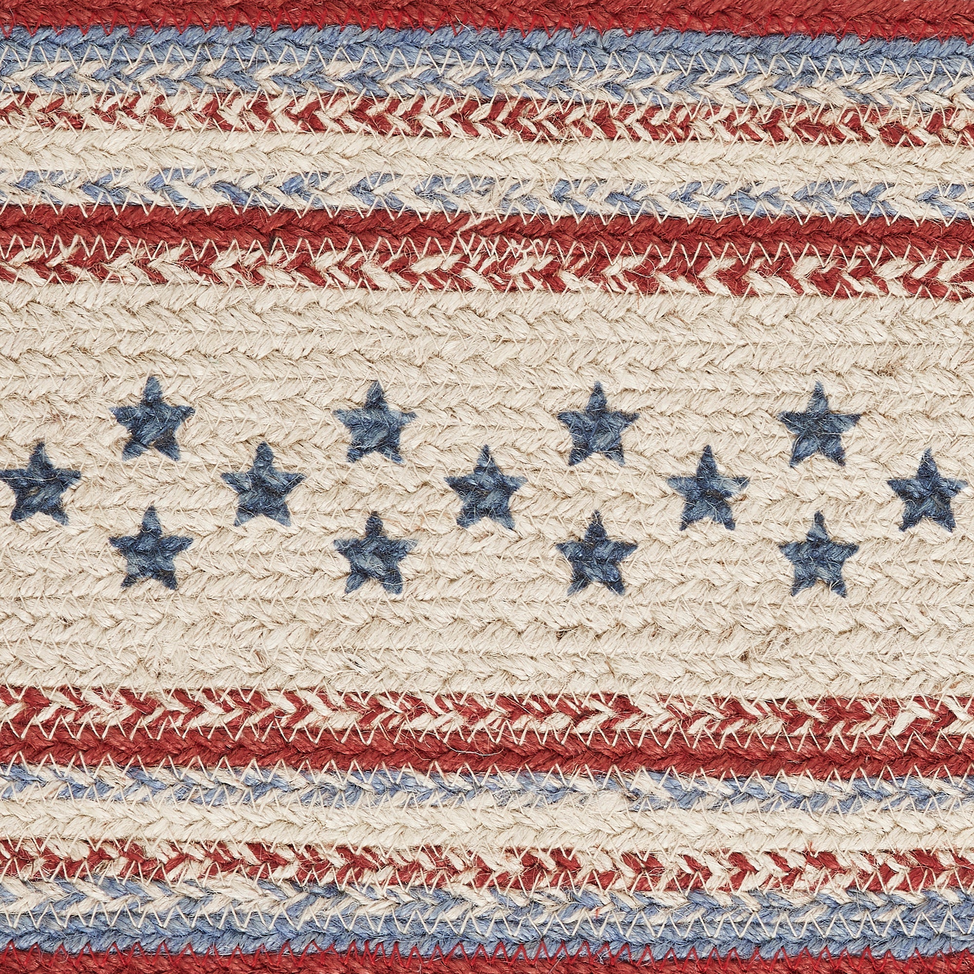 Celebration Jute Oval Runner Braided 8x24 VHC Brands