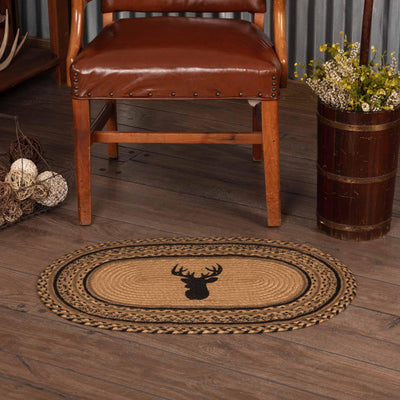 Trophy Mount Jute Braided Rug Oval 20