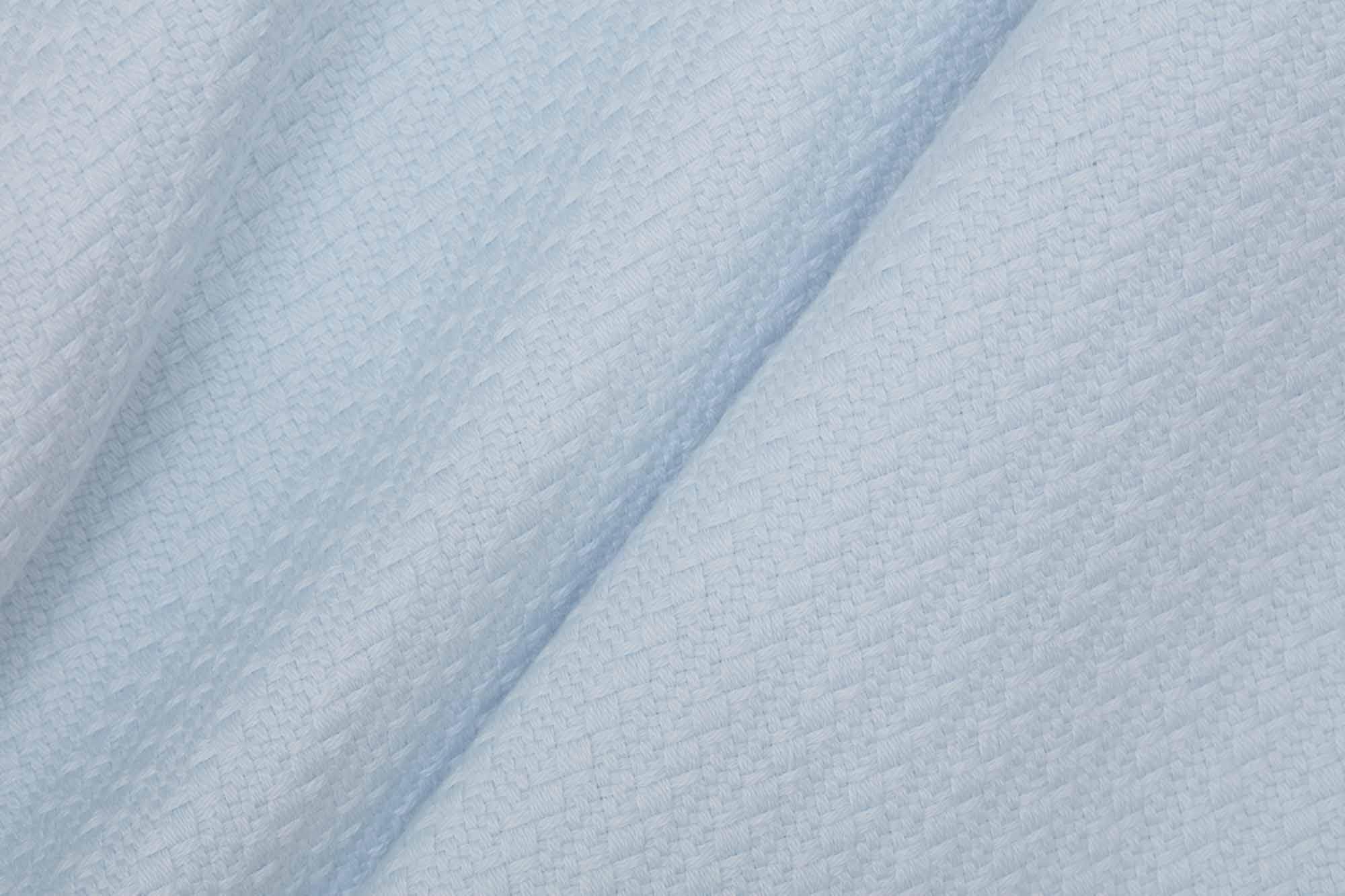 Dusty Blue Baby Blanket 48x36 VHC Brands - The Fox Decor