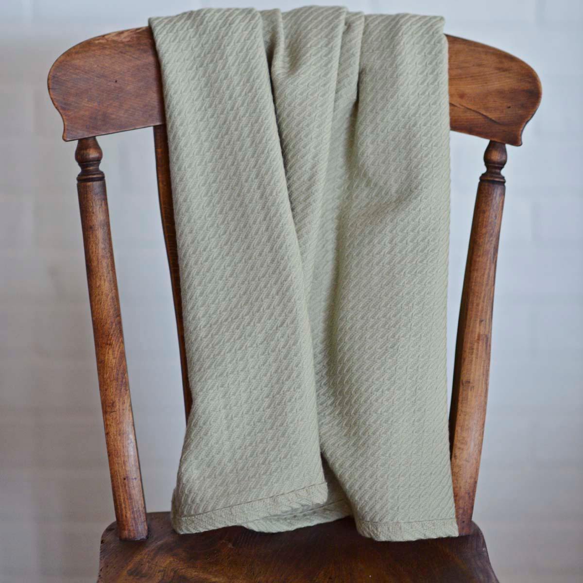 Sage Baby Blanket 48x36 VHC Brands - The Fox Decor