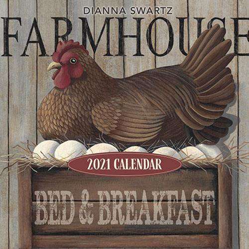 2021 Dianna Swartz Wall Calendar - The Fox Decor