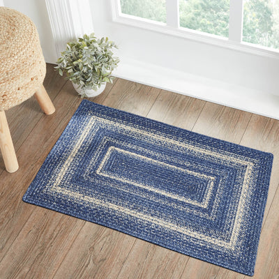 Great Falls Jute Braided Rug Rect. with Rug Pad 2'x3' VHC Brands