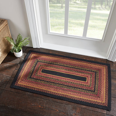Heritage Farms Jute Braided Rug Rect. with Rug Pad 27
