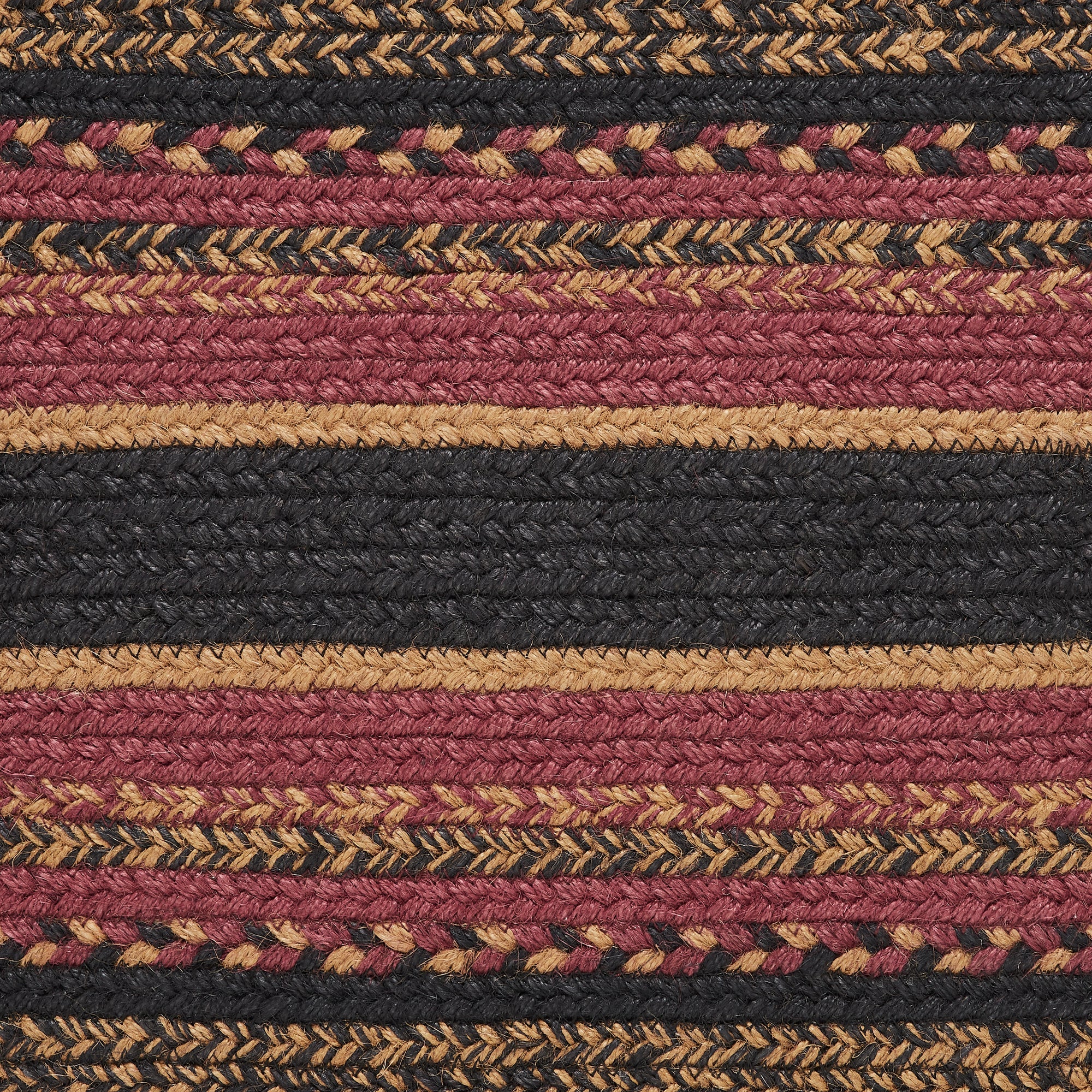 Heritage Farms Jute Braided Rug Rect. with Rug Pad 5'x8' VHC Brands