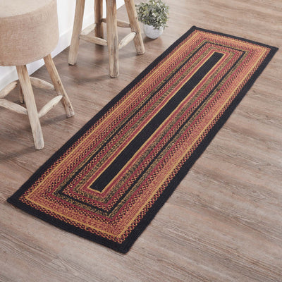 Heritage Farms Jute Braided Rug/Runner Rect. with Rug Pad 2'x6.5' VHC Brands