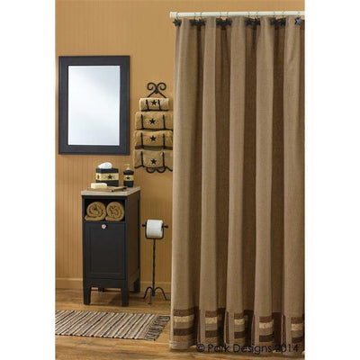 Shades Of Brown Shower Curtain - 72
