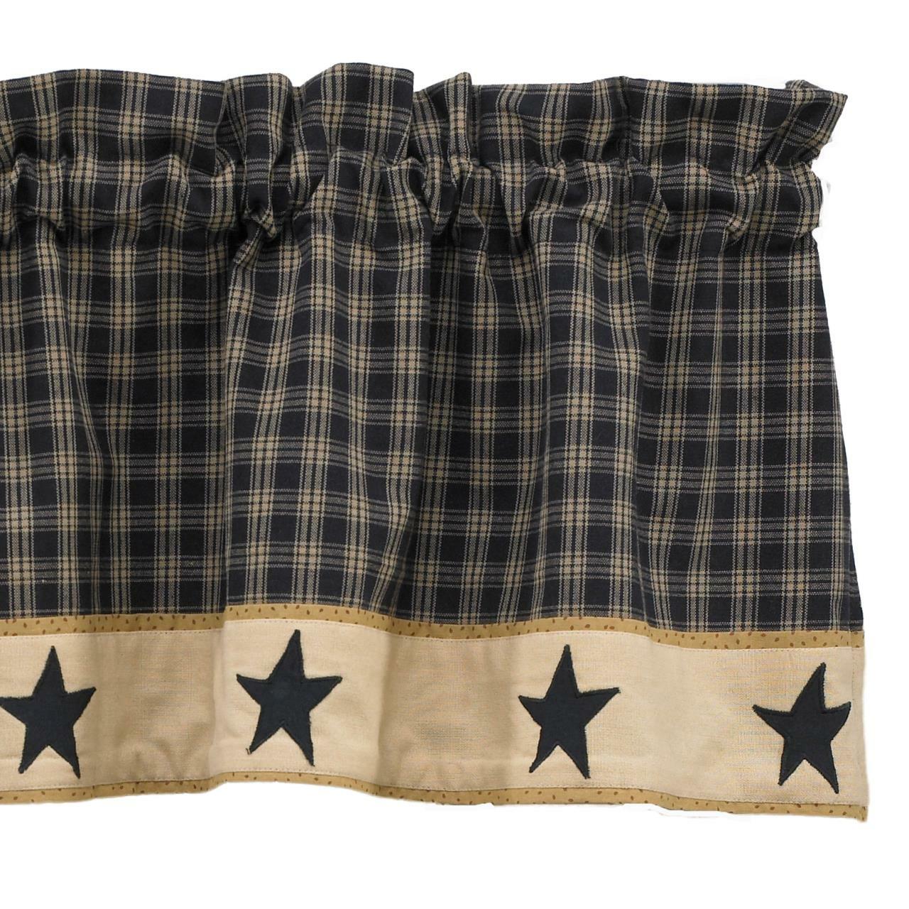 Sturbridge Black Star Valance Park designs