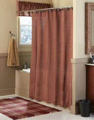 Sturbridge Shower Curtain Wine - 72