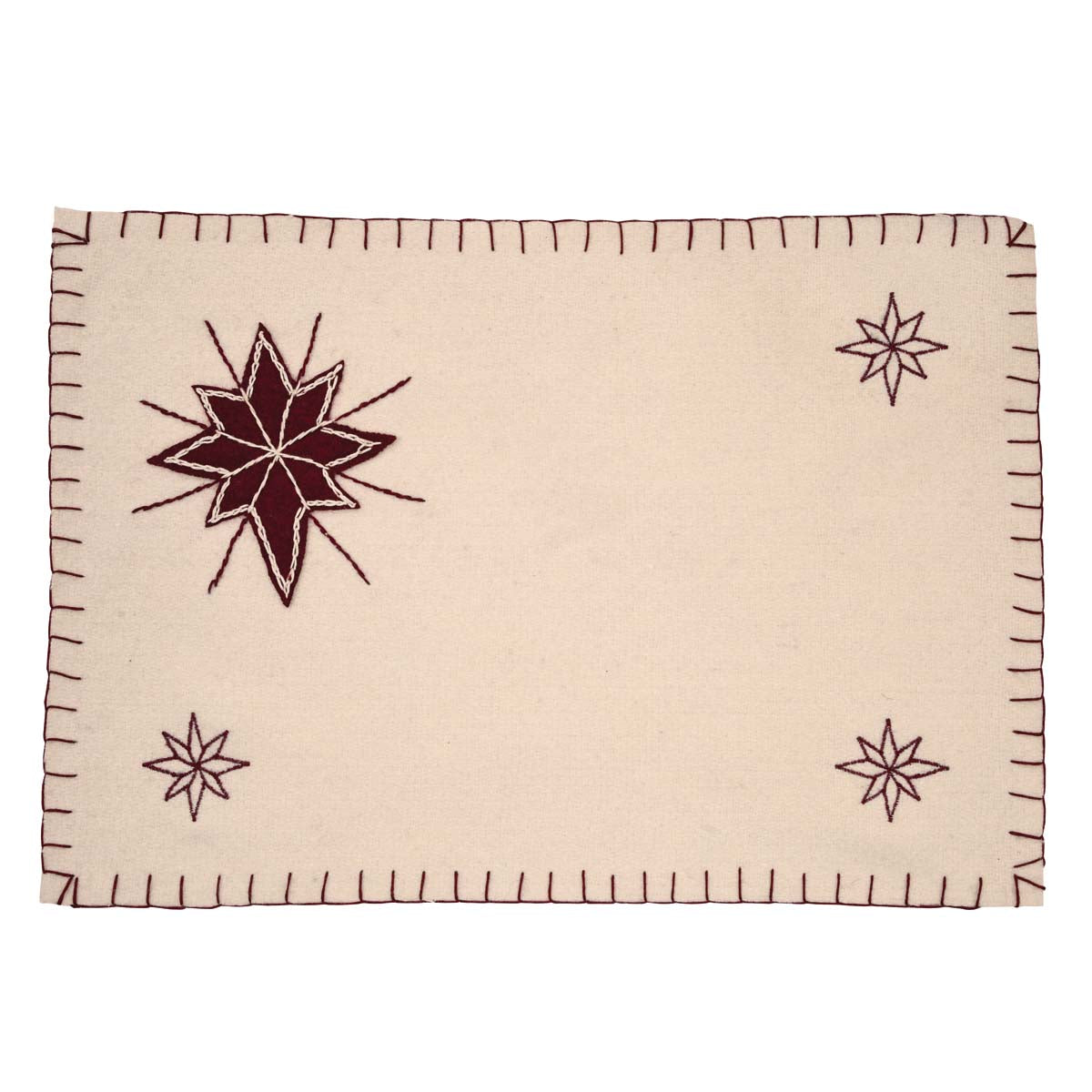 North Star Placemat Set of 6 12x18 VHC Brands