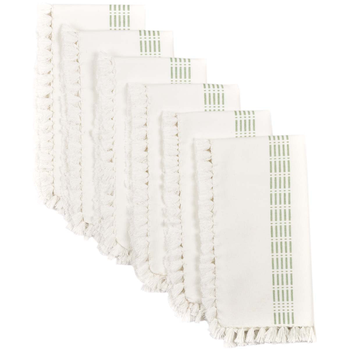 Madeline Mint Napkin Set of 6 18x18 VHC Brands