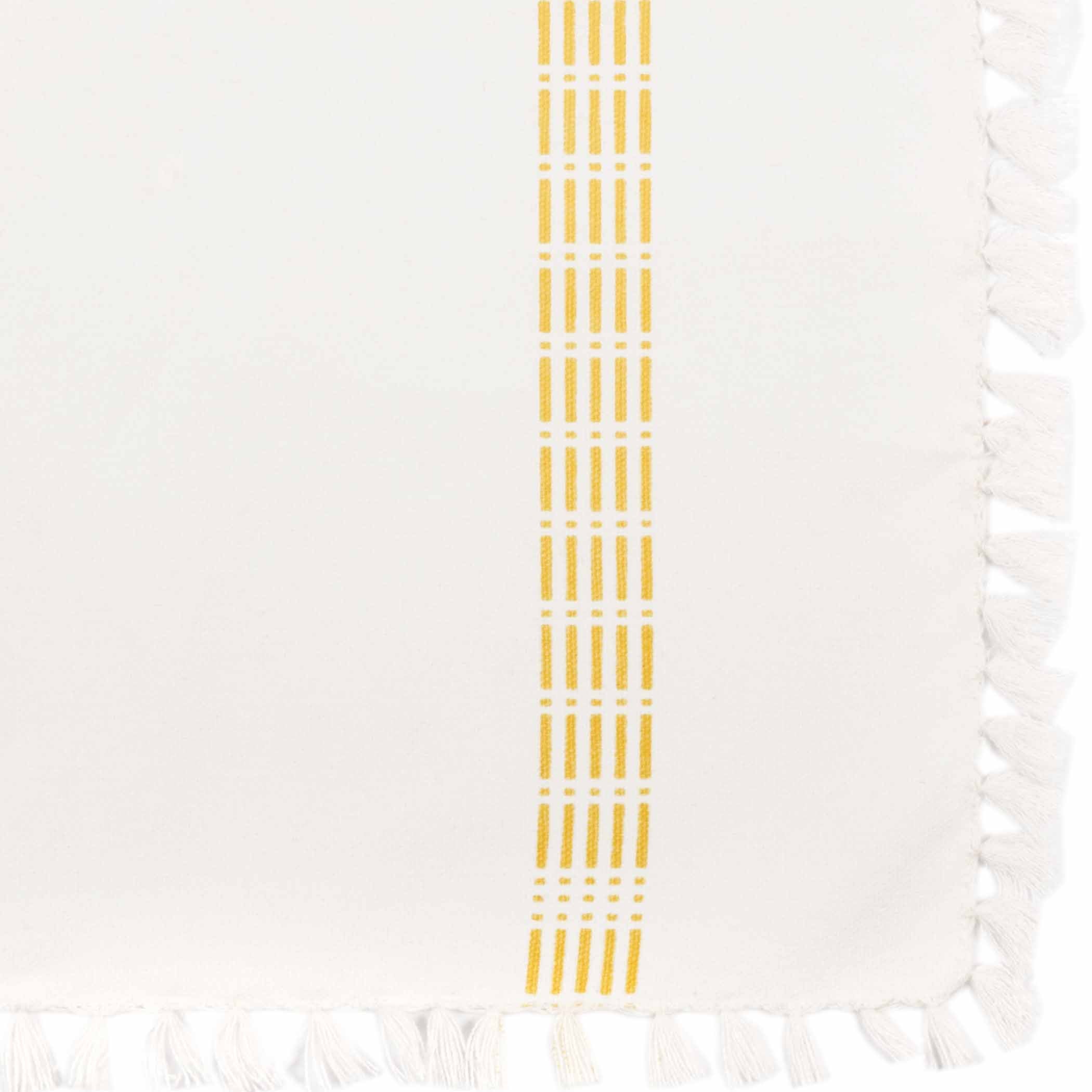 Madeline Yellow Napkin Set of 6 18x18 VHC Brands