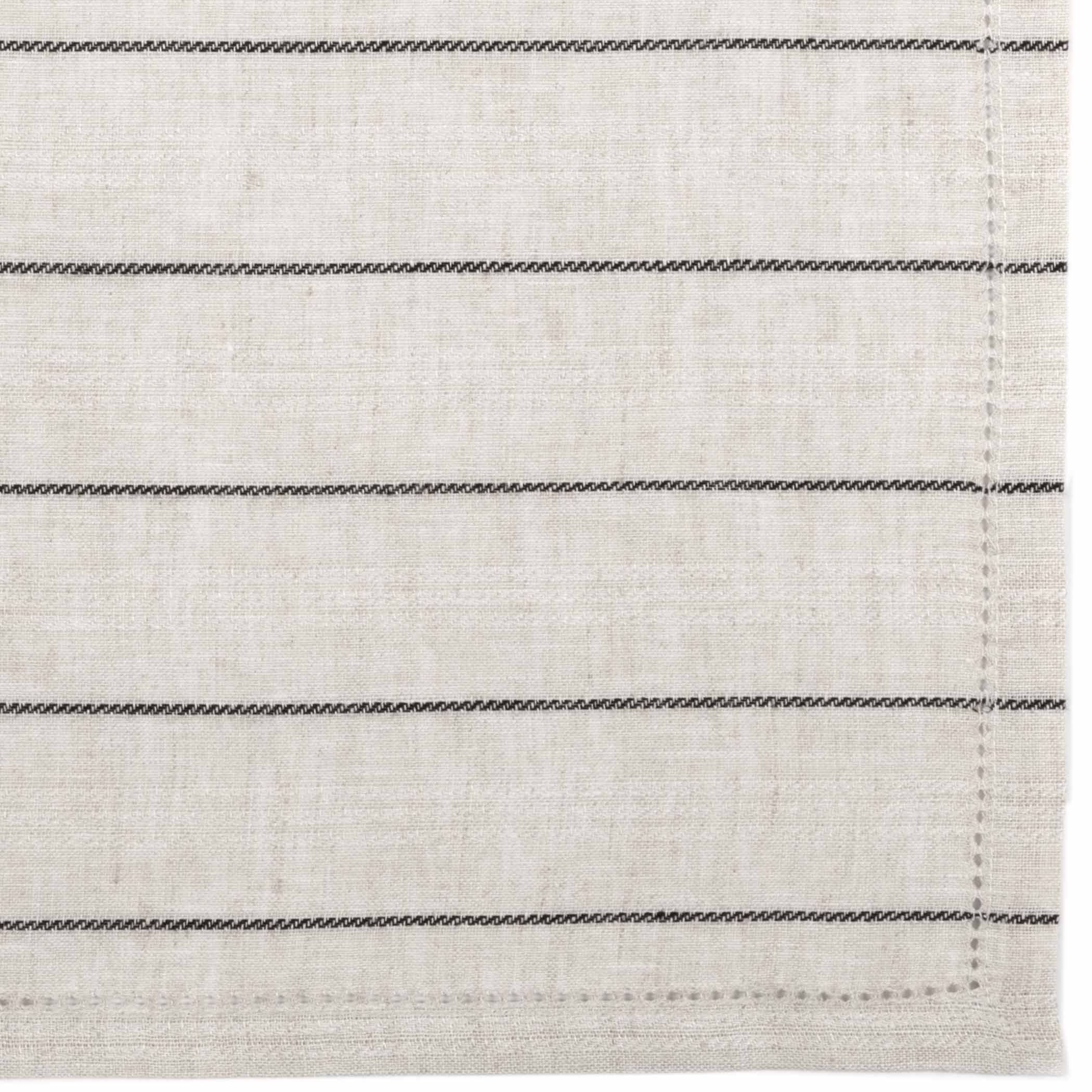 Charley Black Napkin Set of 6 18x18 VHC Brand