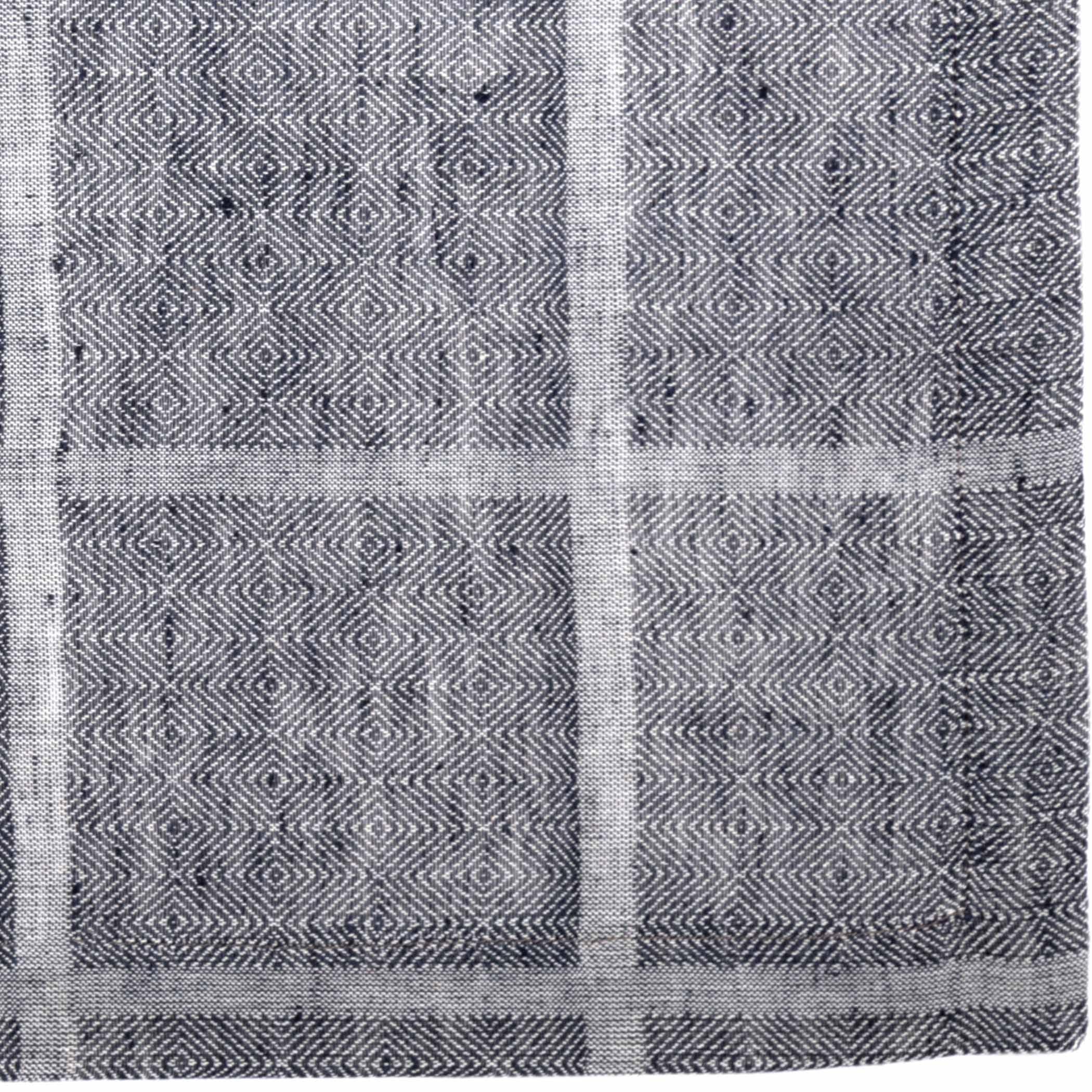 Julie Navy Plaid Placemat Set of 6 VHC Brands - The Fox Decor