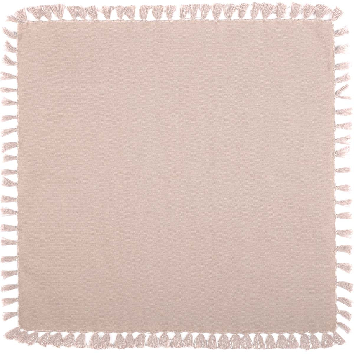 Cassidy Taupe Napkin Set of 6 18x18 VHC Brands