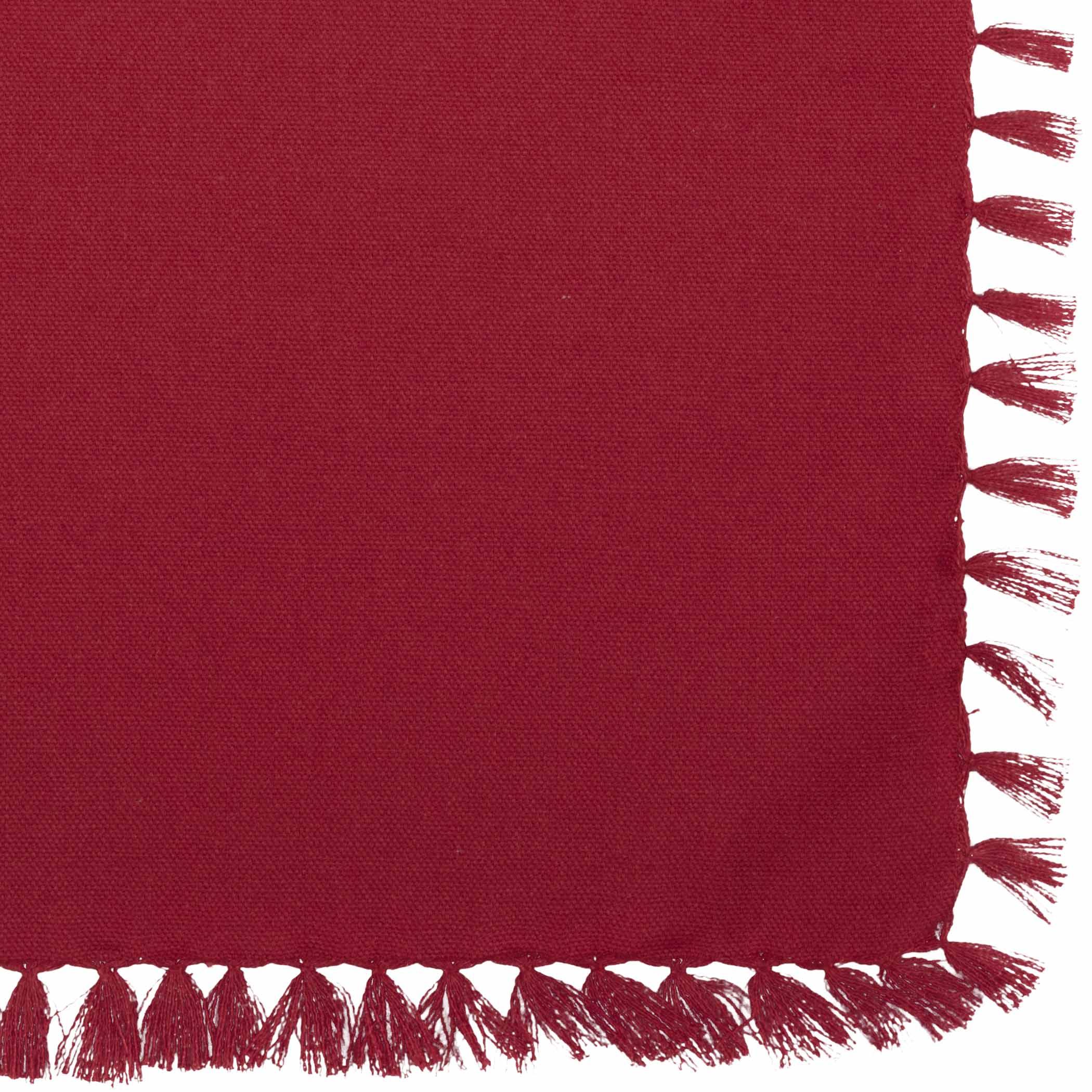 Cassidy Red Napkin Set of 6 VHC Brands - The Fox Decor