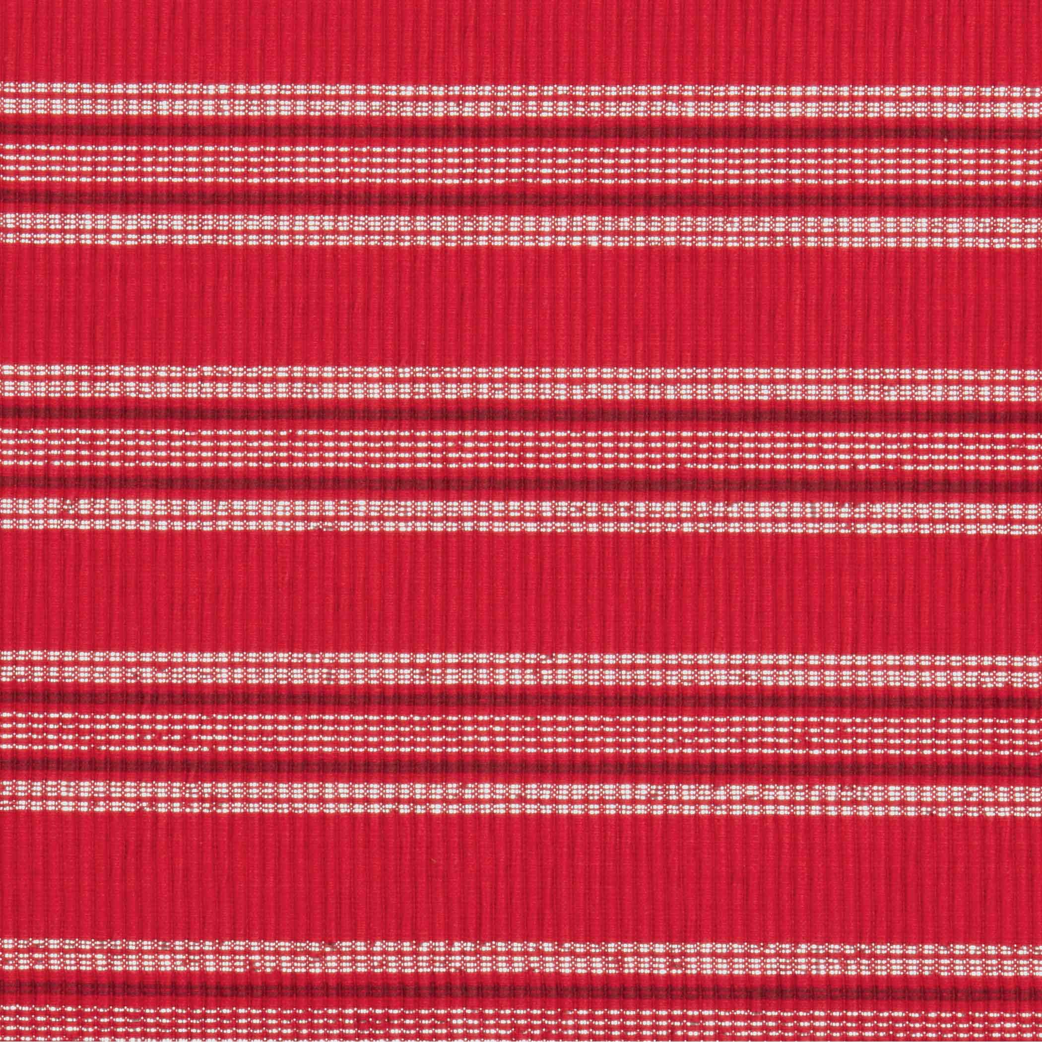 Holly Red Ribbed Placemat Set of 6 VHC Brands - The Fox Decor