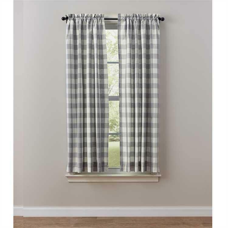 Wicklow Curtain Panels - Dove 72x63 Unlined Park Designs
