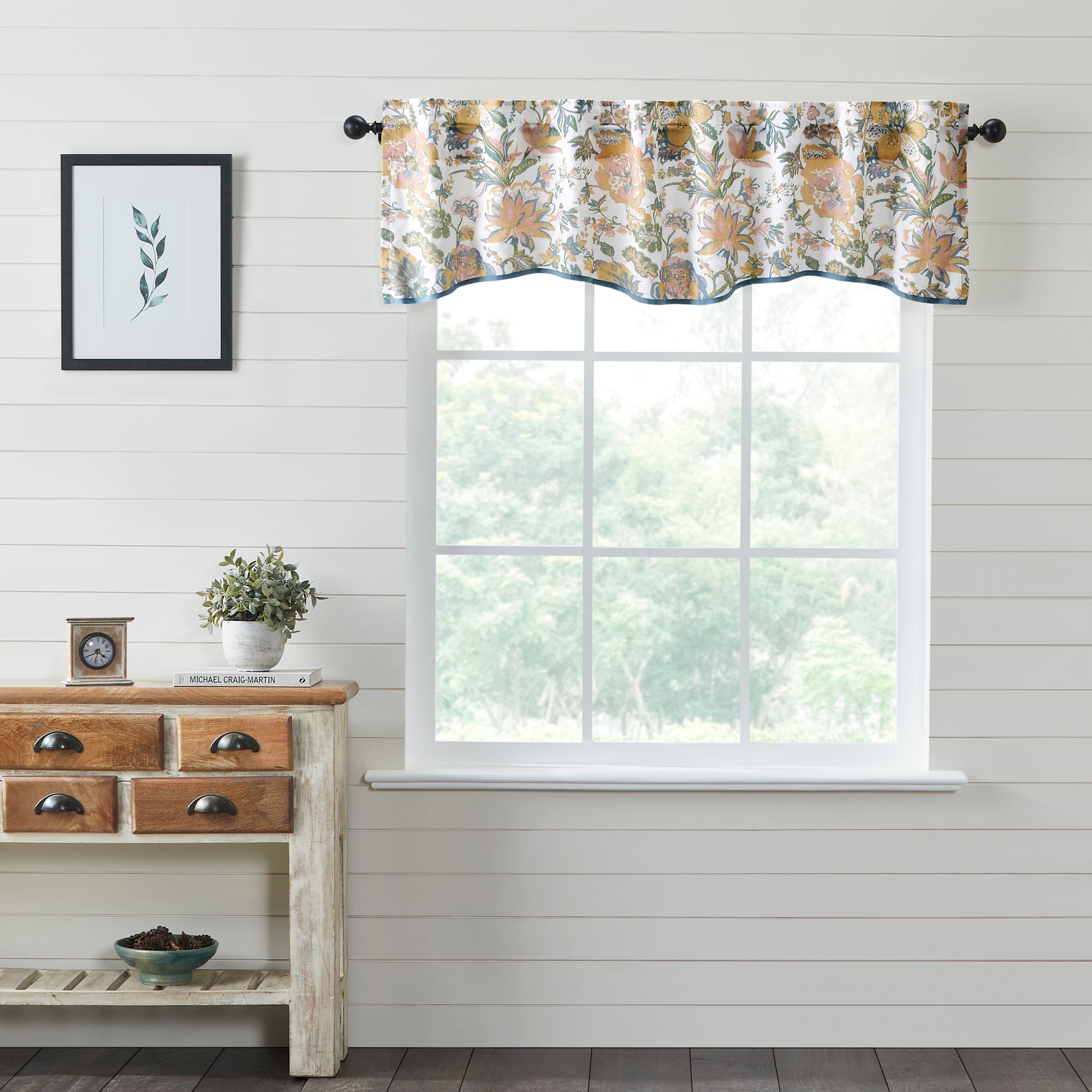 Wilder Valance Curtain 18"x72" VHC Brands