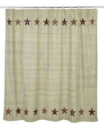 Abilene Star Shower Curtain Curtains CWI+ 