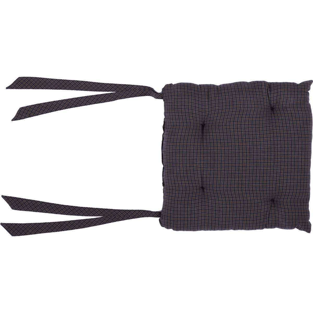 Arlington Chair Pad Patchwork Star Chair Pad VHC Brands 