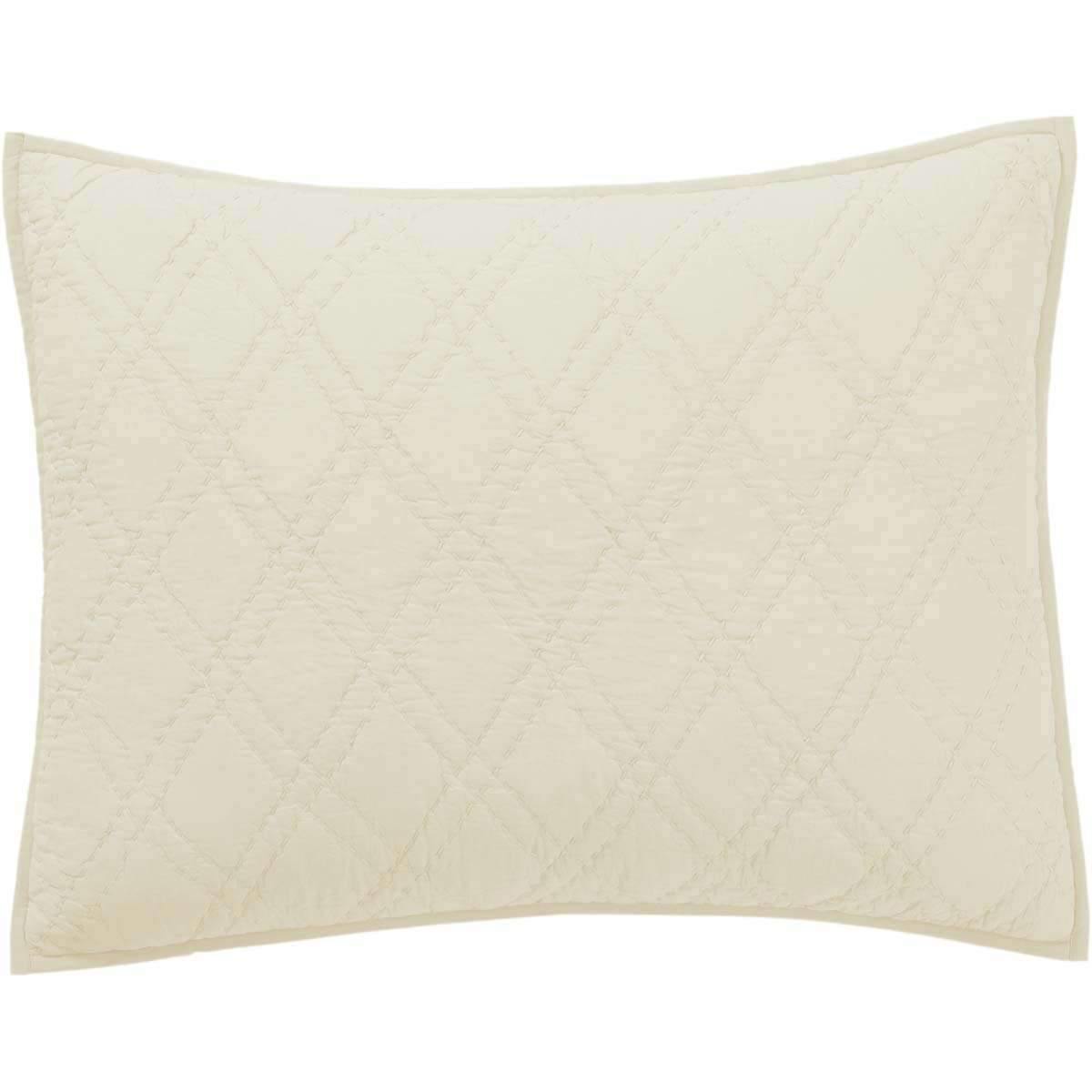 Casey Parchment Standard Sham 21x27