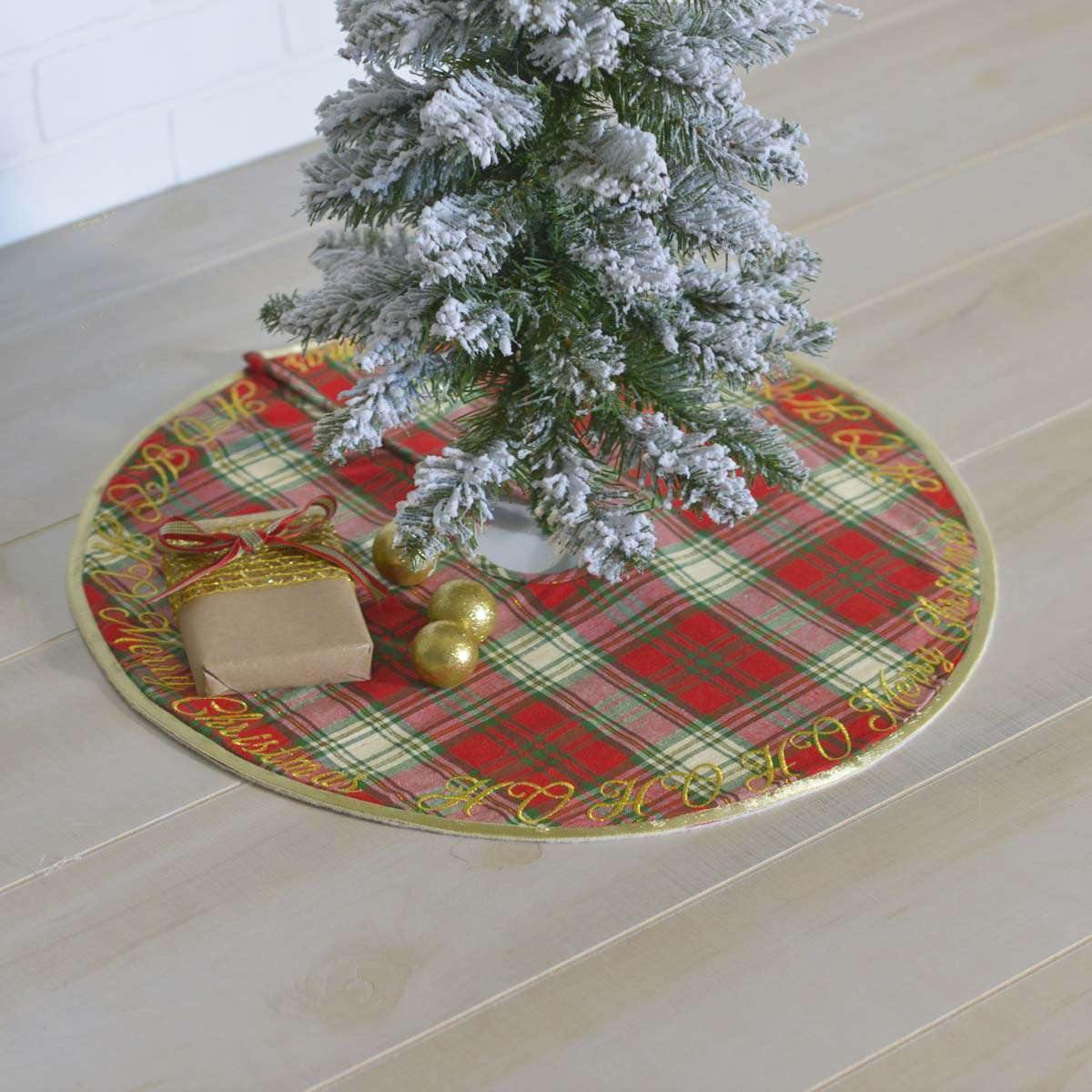 HO HO Holiday Mini Tree Skirt 21
